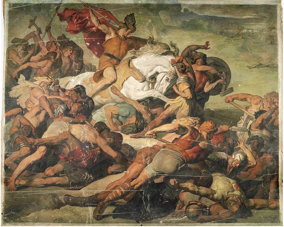 The Roman army was massacred in the Battle of Teutoburg Forest in 9 AD.