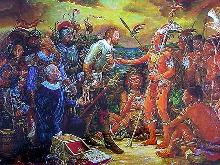 Juan Ponce de León and Native Americans 