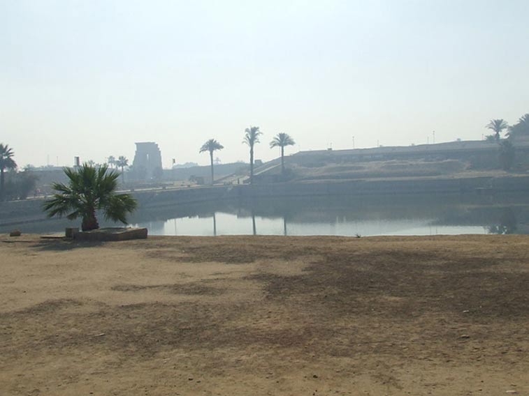 The Sacred Lake of Precinct of Amun-Ra. 