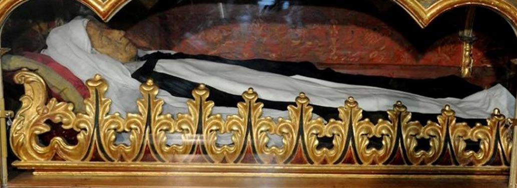An Incorrupt body in the Monastery of St. Catherine of Siena 