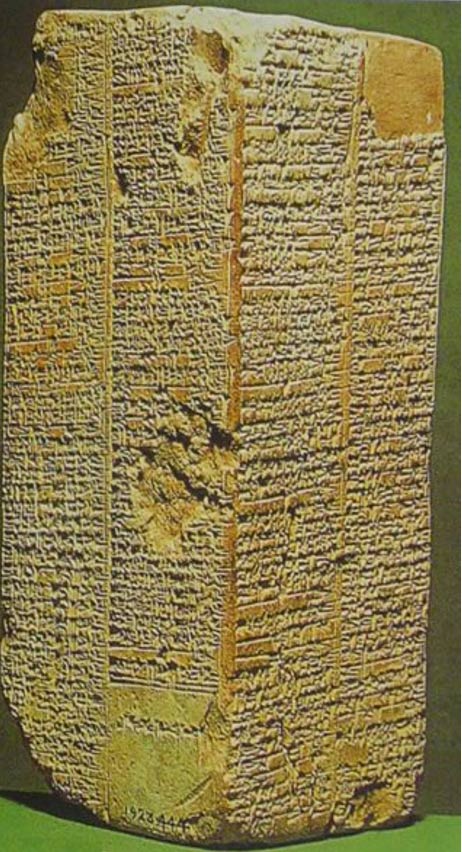 The best existing Sumerian King List. 