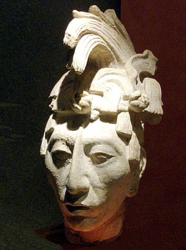 Bust depicting K'inich Janaab' Pakal 